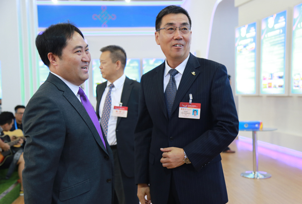 我院留學生代表參加第二屆中國-蒙古國博覽會