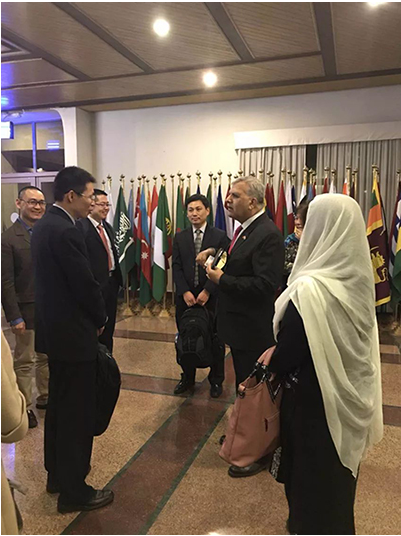 我院巴基斯坦研究中心副主任唐俊率領(lǐng)代表團(tuán)訪問巴基斯坦外交部和巴基斯坦國家計(jì)劃改革發(fā)展委員會(huì)