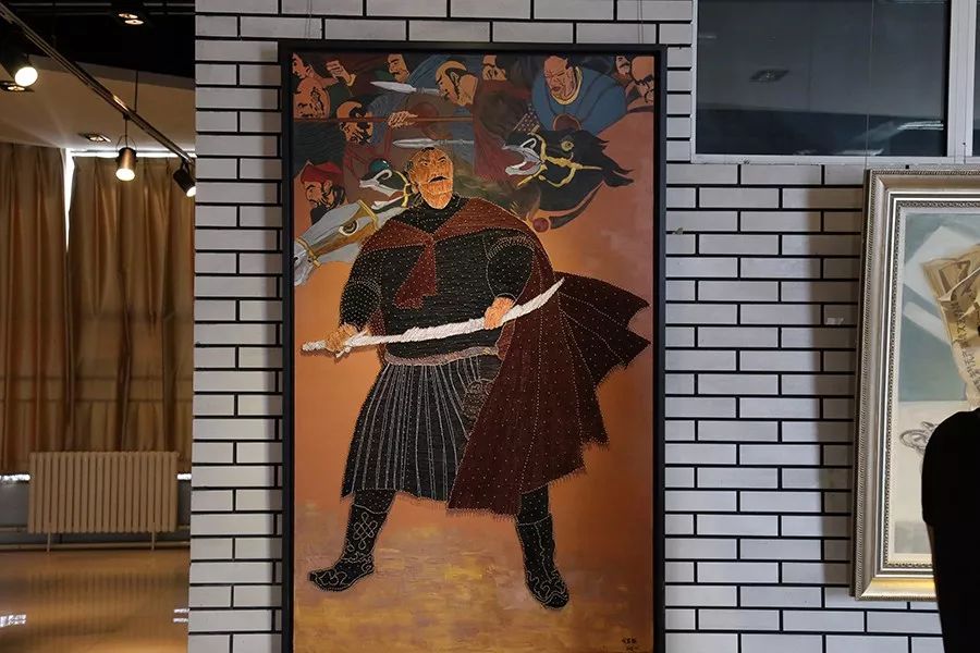 鄭福田教授應邀參加我院藝術系2018屆美術學專業畢業作品展開幕式