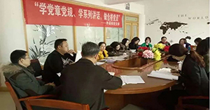 外語系黨支部召開專題組織生活會(huì)暨民主評(píng)議黨員大會(huì)