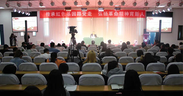 向烈士致敬！烈士多松年之孫云國華給鴻德師生講《多松年和他的戰友們》