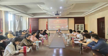  財會系召開黨史學習教育專題組織生活會