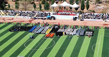 現場直擊！學院第12屆田徑運動會開幕