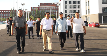 周玉樹院長一行到塔利校區調研