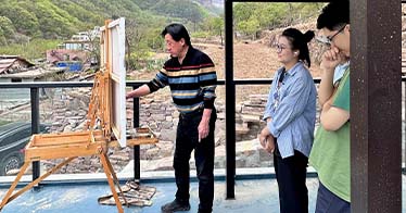 學院藝術設計系開展藝術采風與寫生實踐教學活動