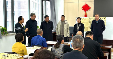 學院院長周玉樹到老年大學調研指導工作